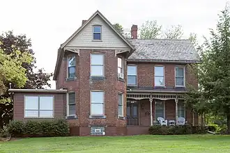 The John H. Nelson House, a historic site in the township