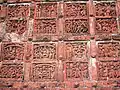 Bishnupur – Terracotta-Reliefs in Jor-Bangla-Temple