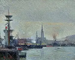 Joseph Delattre, Le Port de Rouen