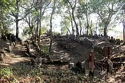 Pre-historic necropolis site at Vangchhia.
