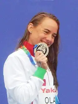 Anna Olasz  Silver 25 km