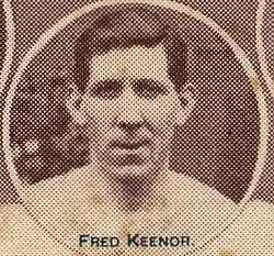 A headshot of a footballer