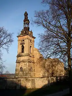 Kościół w Twardocicach, listopad 2009