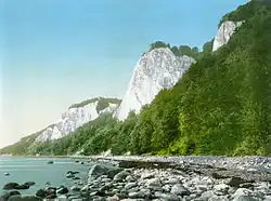 View from the beach (around 1900)