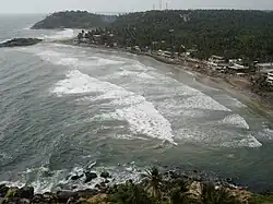 Kovalam beach – view from lighthouse