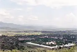 Kuthodaw Paya from Mandalay Hill