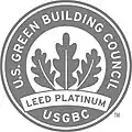 CDP has earned a LEED-Platinum certification from the USGBC.