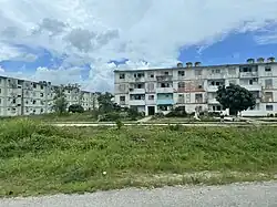 Apartments in La Sierra seen from the Circuito Norte