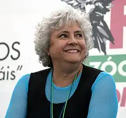 Laura Esquivel in Mexico City in 2013