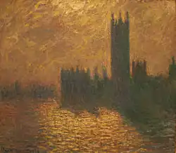 Houses of Parliament, London by Claude Monet