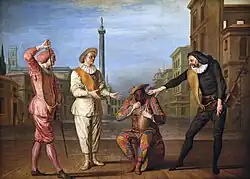 Le tombeau de Maître André, ca. 1716–1717, oil on canvas, Louvre, Paris