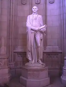 George Washington (1934–65), by Lee Lawrie, Washington National Cathedral
