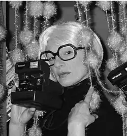 Lena Braun as Andy Warhol