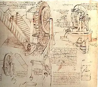 Leonardo da Vinci used sepia ink, from cuttlefish, for his writing and drawing