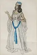 Lev Bakst Ida Rubenstein (1883-1960) as Cleopatra