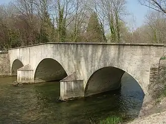 Roman bridge over the Ource