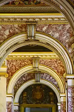 Decoration of the Musée Charles X, the Louvre