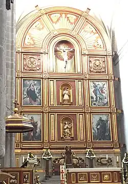 Main altar of the church