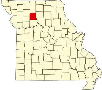 A state map highlighting Livingston County in the northwestern part of the state.