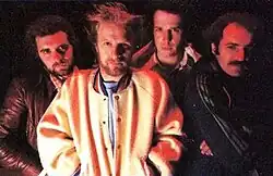 Members of the English band Aviator