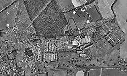 Aerial view of Mercer County Community College