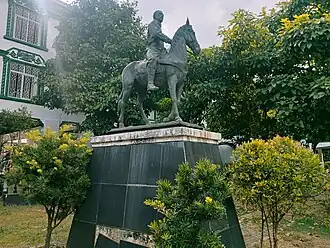 Miguel Malvar Monument in Malvar, Batangas