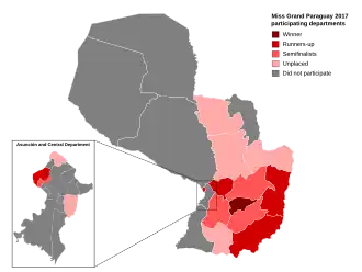 Miss Grand Paraguay 2017