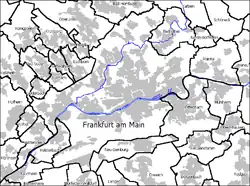 Frankfurt Eschersheim is located in Frankfurt am Main
