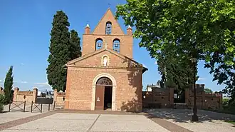 The church in Mondouzil