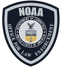 NOAA Marine Law Enforcement patch