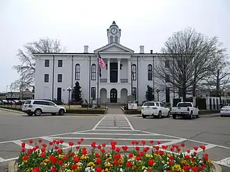 Lafayette County Mississippi Courthouse North Facing