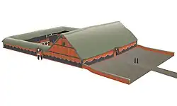 Nebelivka temple, reconstruction.[8]