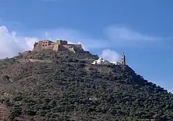 Fort of Santa Cruz and the whitewashed Notre-Dame de Santa Cruz church in Oran