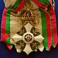 Order of Civil Merit Grand Cross badge and sash (Bulgaria before 1946) - Tallinn Museum of Orders