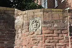 Part of City Walls from Bridgegate to drum tower 50 metres east