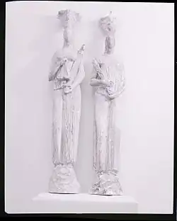 Earthenware. Photo by Paolo Monti. Il Milione gallery, Milan, 1963.