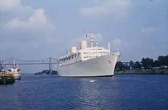 Gripsholm at Kiel Canal