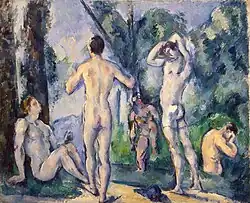 Cézanne: Bathers (1890 ou 1891), Hermitage Museum