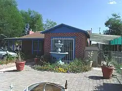 The Adam Perez Diaz House was built in 1942 and is located at 1313 S. 1st St. This property is recognized as historic by the Hispanic American Historic Property Survey of the City of Phoenix.