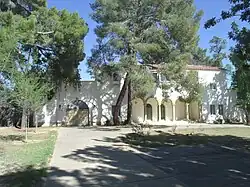 The Mrs. Leonard George House was built in 1929 and is located at 6611 N. Central Avenue. It was listed in the Phoenix Historic Properties Register in March 2003.
