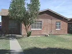 The Robert and Louise Phillips House was built in 1946 and is located at 4417 S. 19th St. In December 1946, Phoenix dentist Robert Phillips and his wife, Louise, created a subdivision called Carlotta Place. Both Dr. and Mrs. Phillips were involved in the school desegregation effort in the early 1950s, and Louise was president of the Maricopa branch of the NAACP until 1960. It was listed as historic by the Phoenix African-American Survey.