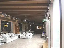 Room of the original 1937 Squaw Peak Inn building constructed by the Stopford family.