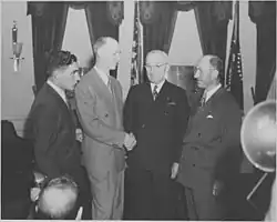 Reynolds in the Oval Office (1947)