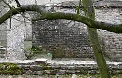 Medieval Chapel Ruins on Roman Foundations in Rear Garden of Bath House, Tees View