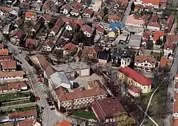 Downtown of Pilisvörösvár