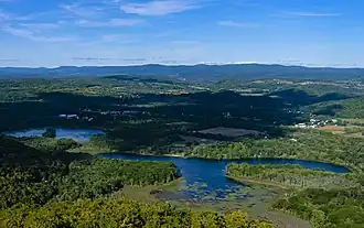 Central Pine Plains from the Stissing Mountain fire tower