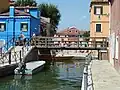 Ponte Tre Ponti rio Giudecca (Zuecca)