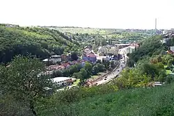 View of Radlice from Smíchov