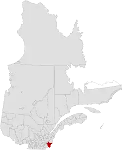 Location of Le Granit