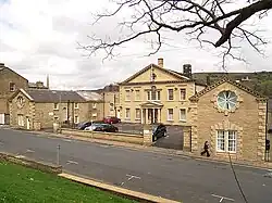 No. 39, Albany Club and two pairs of gate piers to forecourt